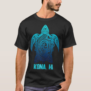 Hawaii Tribal Sea Turtle Hawaiian Surfer Scuba Div T Shirt