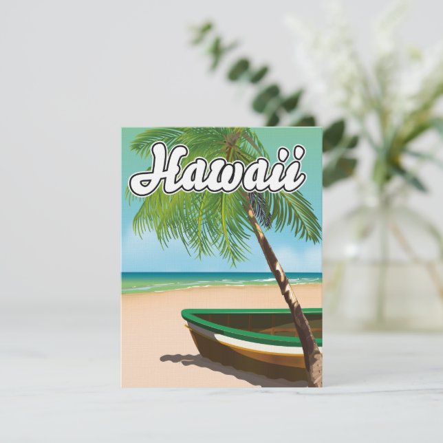 Hawaii Tropical Beach resemalj (Stående Fram)