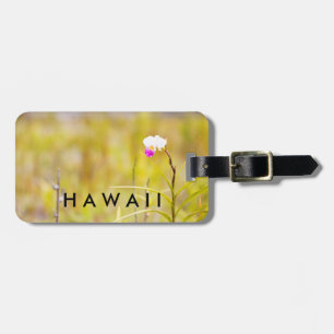 Hawaii Tropical Orchid Vulkaners nationalpark Bagagebricka