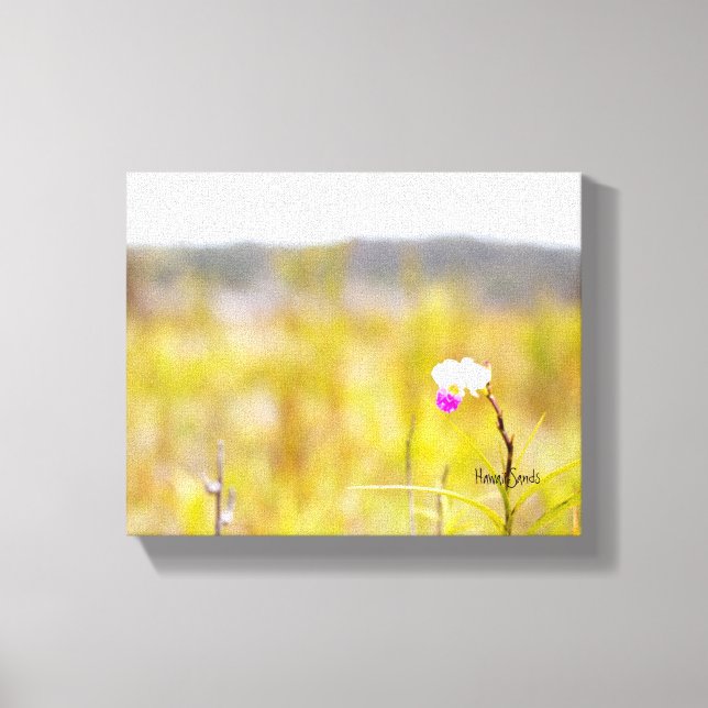 Hawaii Tropical Orchid Vulkaners nationalpark Canvastryck (Framsida)