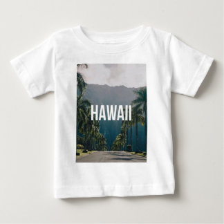 Hawaii Tropical Palm Trees Aesthetic T Shirt