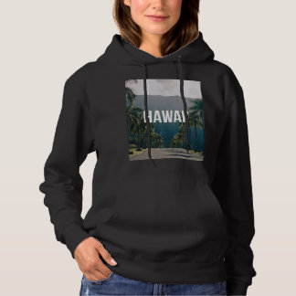 Hawaii Tropical Palm Trees Aesthetic T Shirt