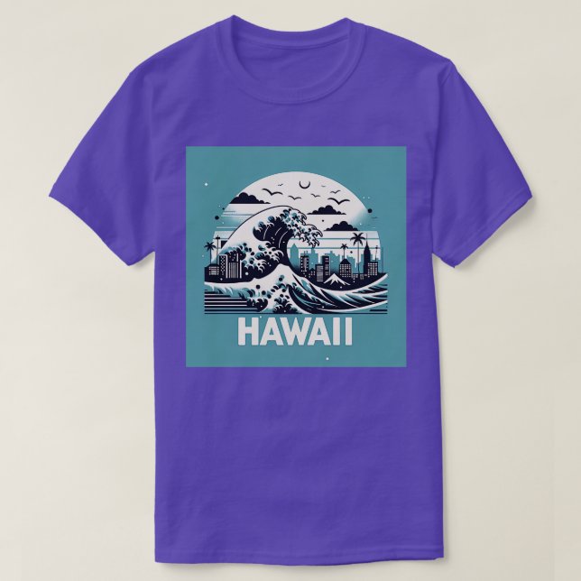 Hawaii TShirt 10 T Shirt (Design framsida)