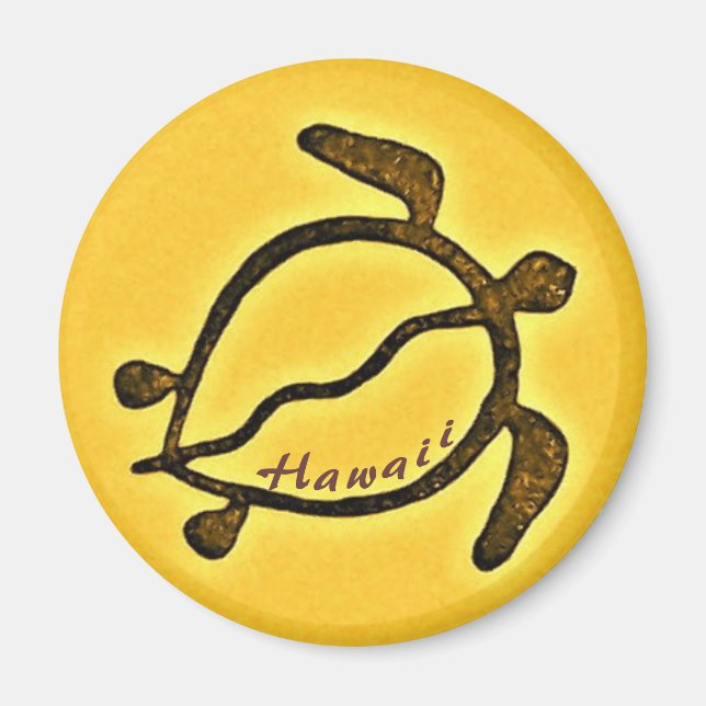 Hawaii Turtle magnet (Framsidan)