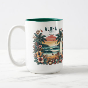 Hawaii Två-Tonad Mugg