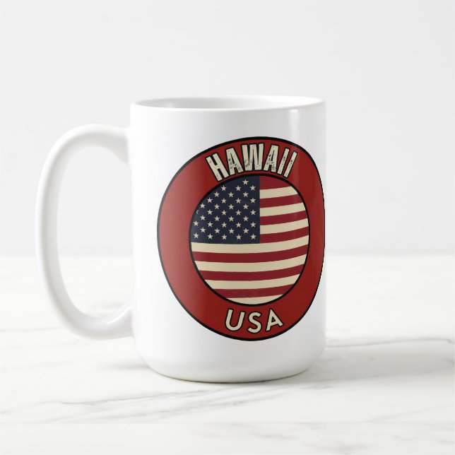 Hawaii United States of America Kaffemugg (Vänster)