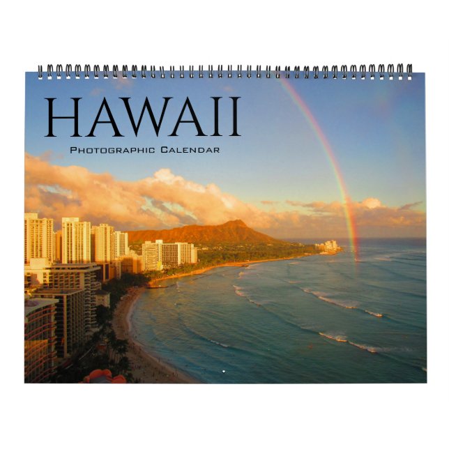 Hawaii usa 2025 stor kalender (Omslag)