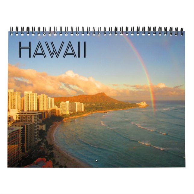 Hawaii usa 2026 kalender (Omslag)