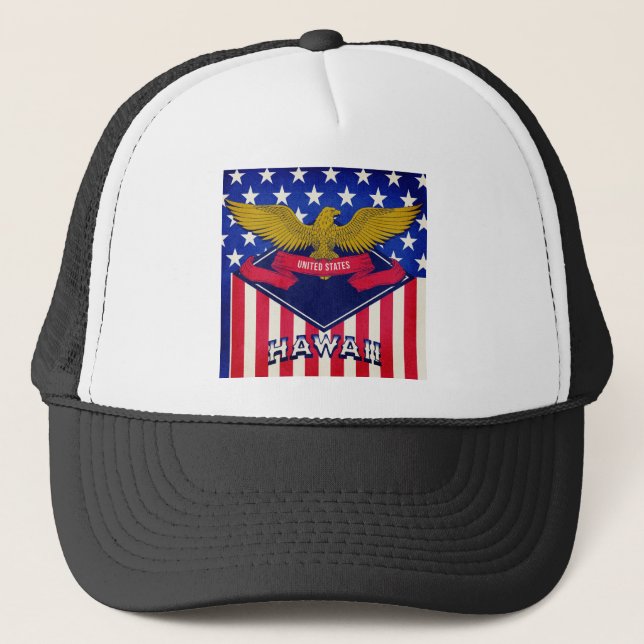 Hawaii USA flagga Keps (Framsida)