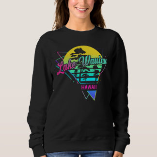 Hawaii USA Nostalgisk Retro Lake Waiau T Shirt