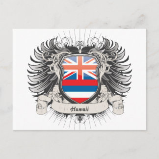Hawaii Vapensköld Vykort