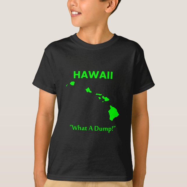 Hawaii - Vilken soptipp! Tee (Framsida)