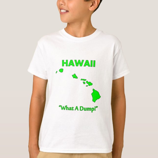 Hawaii - Vilken soptipp! Tröja (Framsida)