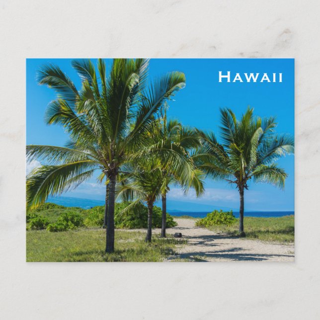 Hawaii Vintage Turism Travel Add Postcard Vykort (Framsida)