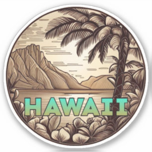 Hawaii Vinyl Sticker Klistermärken