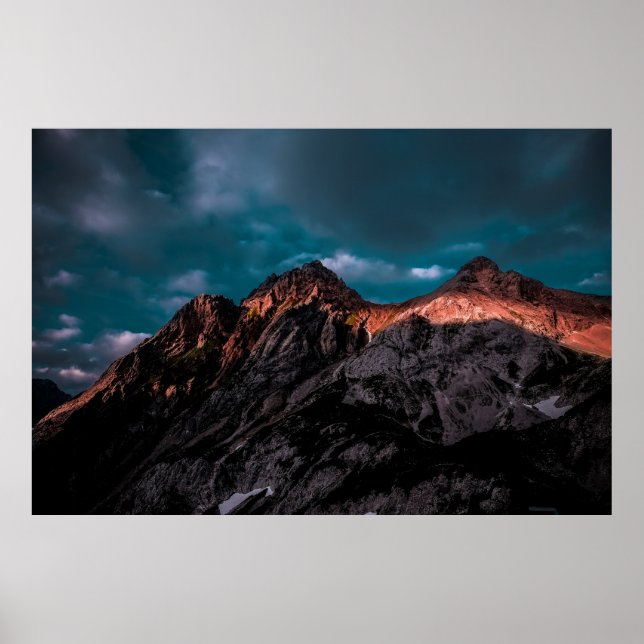 HAWAII VOLCANO DIGITAL TAPET POSTER (Framsidan)