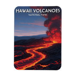 Hawaii Volcanoes National Park Resa Magnet