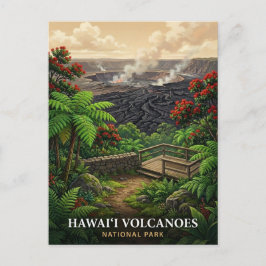 Hawai'i Volcanoes National Park Resa Vykort