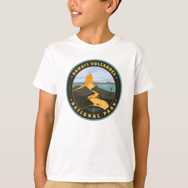 Hawaii Volcanoes National Park T Shirt (Framsida)
