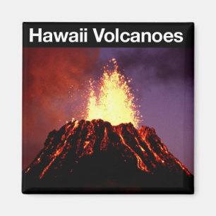 Hawaii vulkanernationalpark magnet