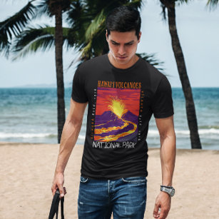 Hawaii Vulkaners National Park Vintage Distress T Shirt