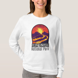 Hawaii Vulkaners National Park Vintage T Shirt