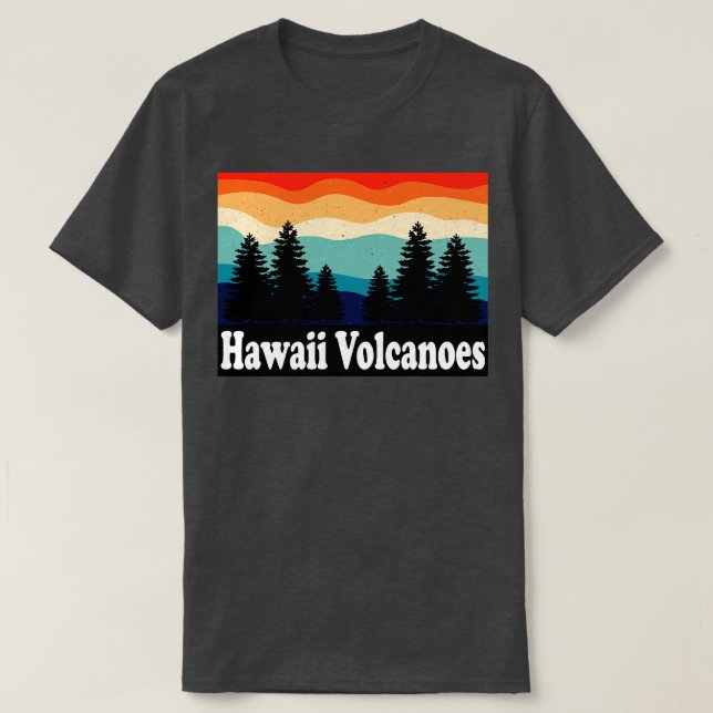 Hawaii Vulkaners nationalpark Hawaii T Shirt (Design framsida)