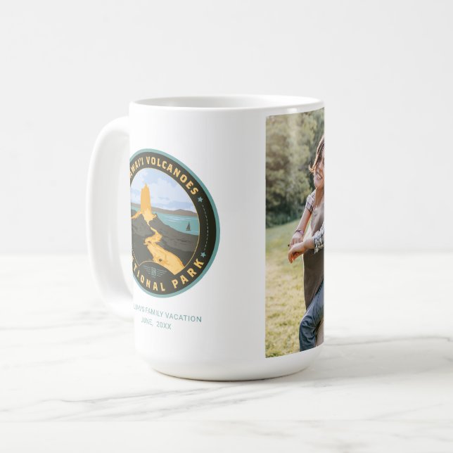 Hawaii Vulkaners nationalpark Kaffemugg (Framsida vänster)