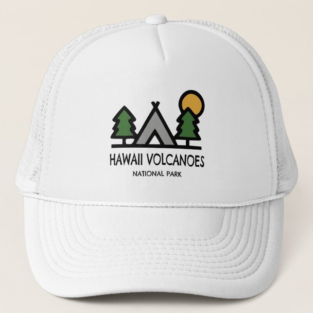 Hawaii Vulkaners nationalpark Keps (Framsida)