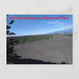 Hawaii Vulkaners nationalpark Kilauea Iki Vykort