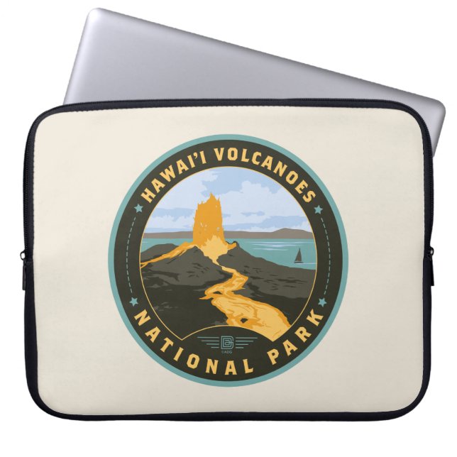 Hawaii Vulkaners nationalpark Laptop Fodral (Framsidan)