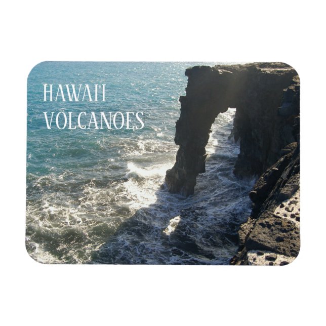 Hawaii Vulkaners nationalpark Magnet (Horisontell)