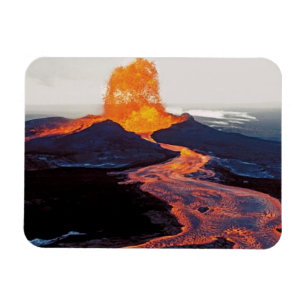 Hawaii Vulkaners nationalpark Magnet