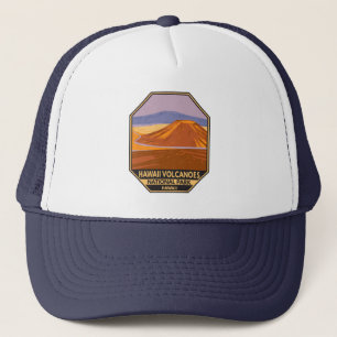 Hawaii Vulkaners nationalpark Mauna Kea Vintage Keps