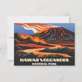 Hawaii Vulkaners nationalpark Mauna Loa Vintage