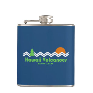 Hawaii Vulkaners nationalpark Retro Fickplunta