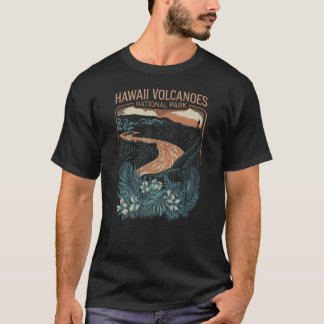 Hawaii Vulkaners nationalpark, Vintage T Shirt