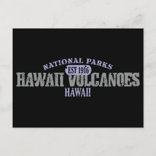 Hawaii Vulkaners nationalpark Vykort