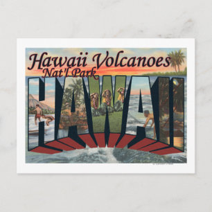 Hawaii Vulkaners Nat'l Park, Hawaii Vykort