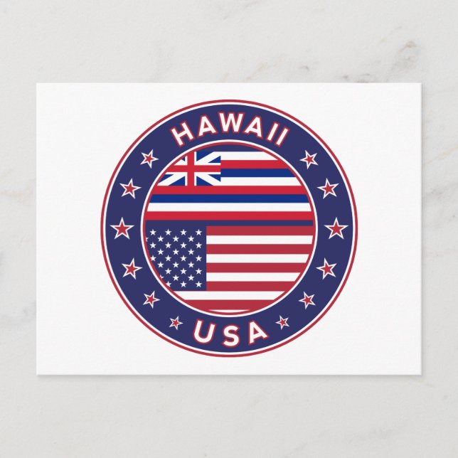 Hawaii Vykort (Framsida)
