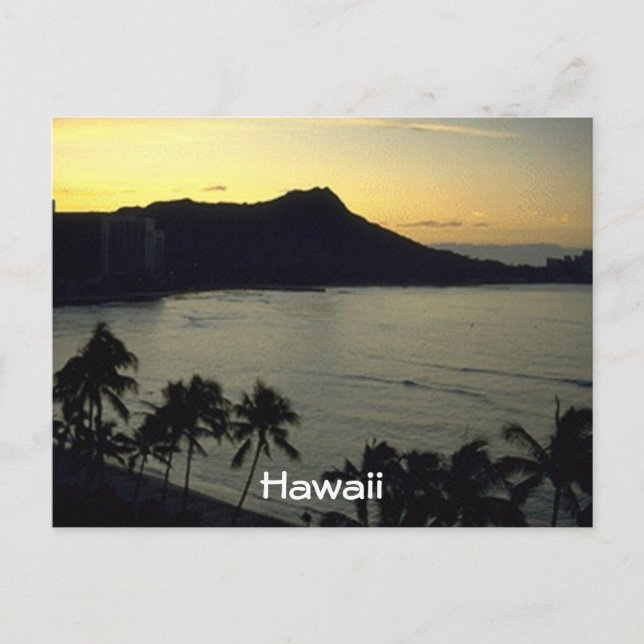 Hawaii Vykort (Framsida)
