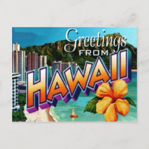 Hawaii vykort
