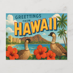HAWAII-vykort Vykort