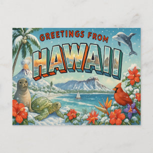 HAWAII-vykort Vykort