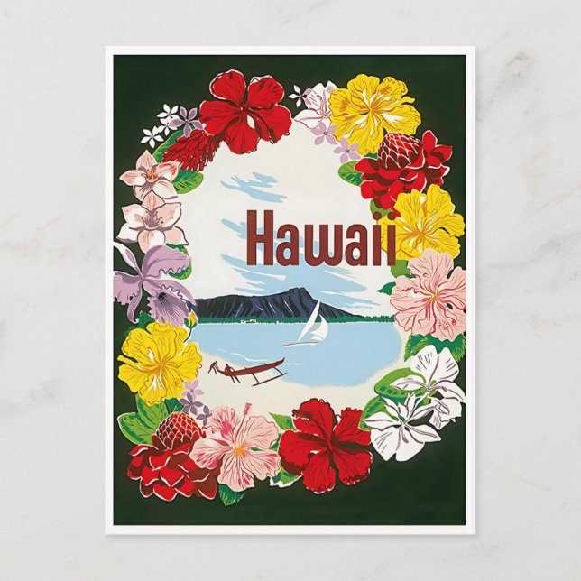 Hawaii-vykort Vykort (Framsida)