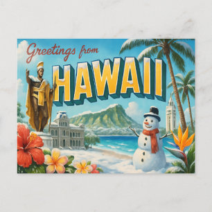 HAWAII-vykort Vykort