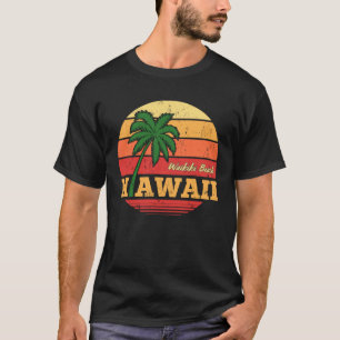 HAWAII Waikiki Beach Vacation Retro Souv T Shirt