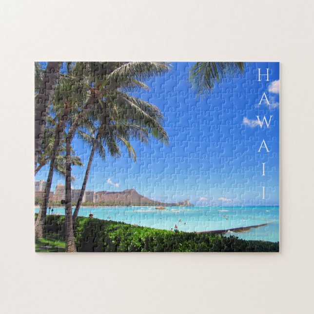 hawaii waikiki pussel (Horisontell)