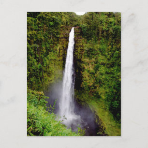 Hawaii Waterfall Akaka Falls Vykort