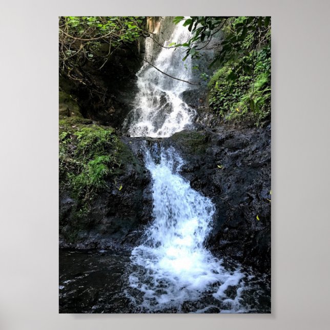Hawaii Waterfall Poster (Framsidan)